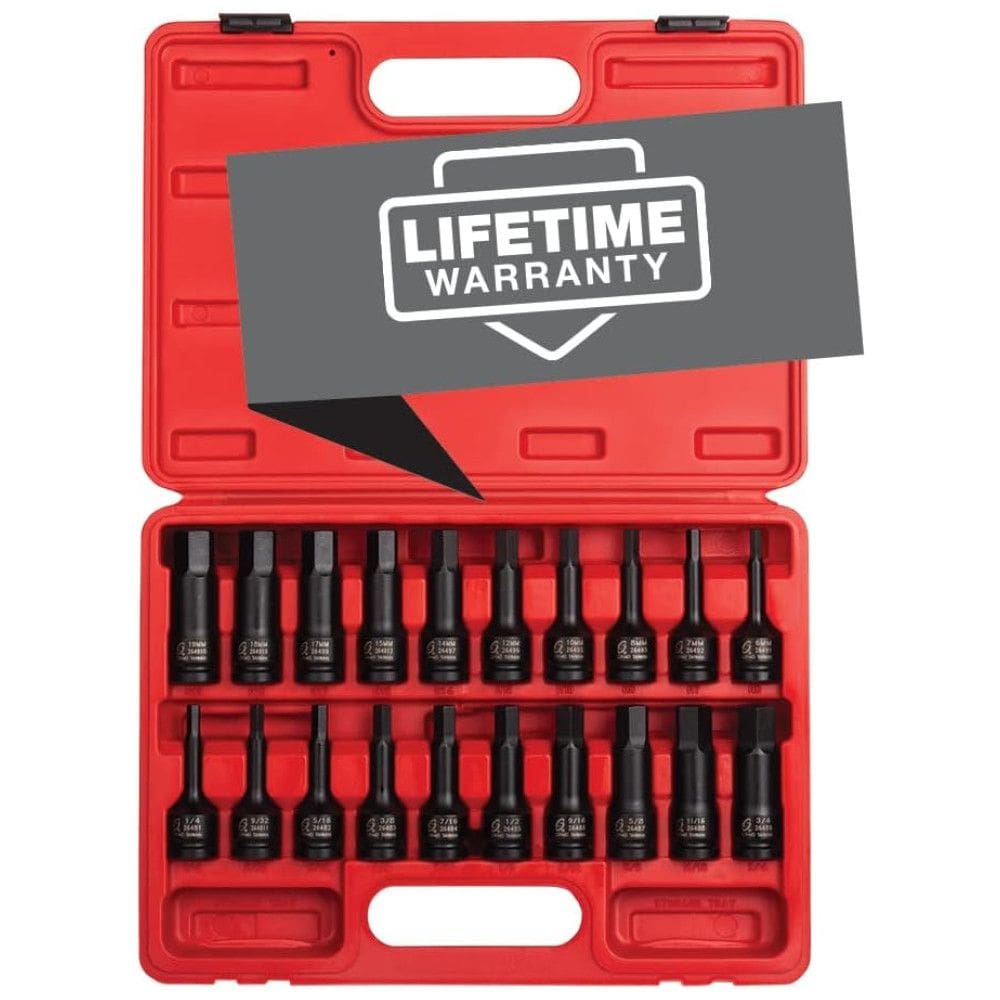 Ferramenta Automotiva Sunex 2637 Estojo de zenamento Reforçado 20 Peças