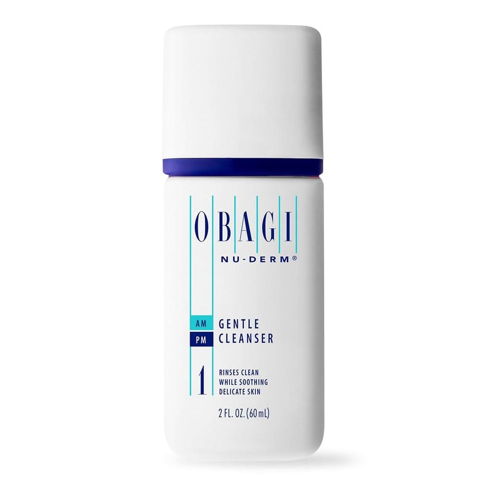 Limpador Obagi Nu-Derm Gentle Cleanser 60 ml, tamanho de viagem