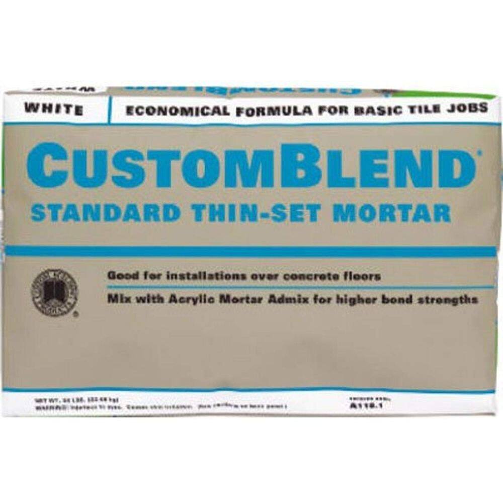 Argamassa CUSTOM CBTSW50 White Custom Blend 22,5 kg