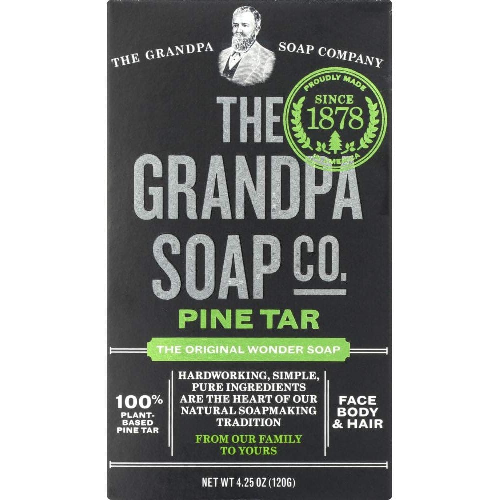 Sabonete Grandpa`s Brand Pine Tar 120g - 1 barra