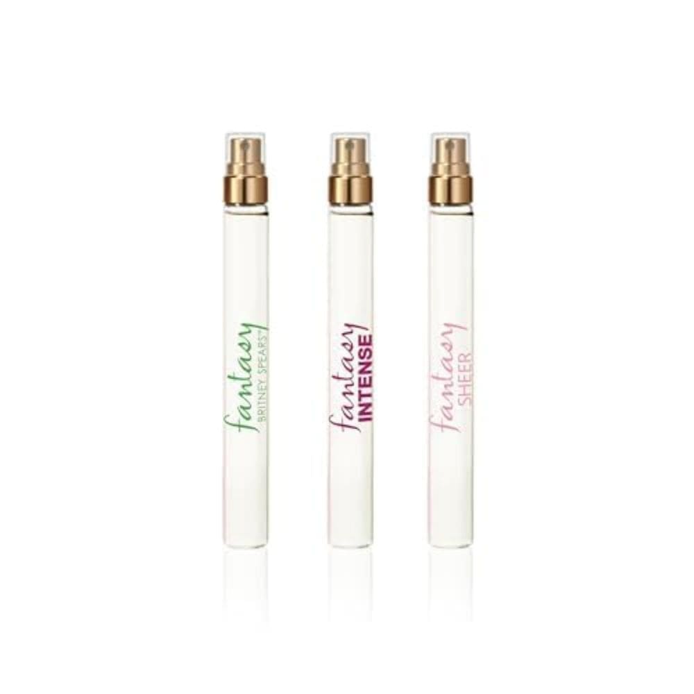 Conjunto de 3 peças de perfume Britney Spears Fantasy Coffret de 10 ml