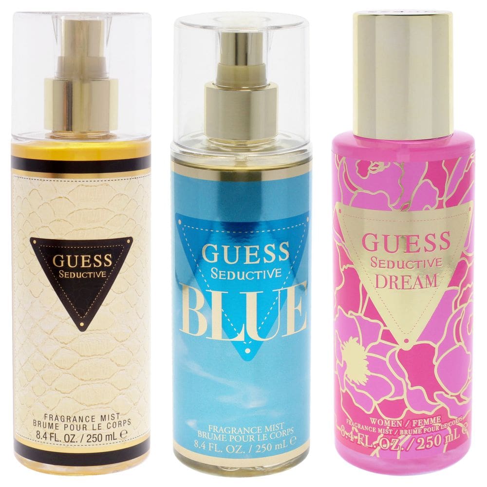 Kit de 3 peças Perfume Guess Seductive para mulheres