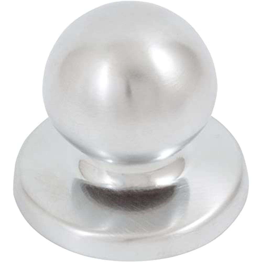 Maçaneta de porta Stone Harbor Hardware, dobrável, cromado acetinado, 3,2 cm