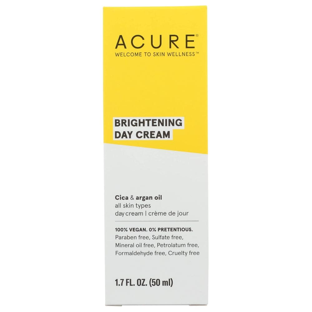 Creme de dia Acure Brightening 50 ml, pacote com 1