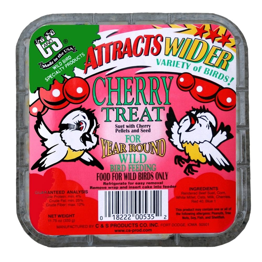 Bird Treat C&S Cherry Flavor 333 g para pássaros selvagens