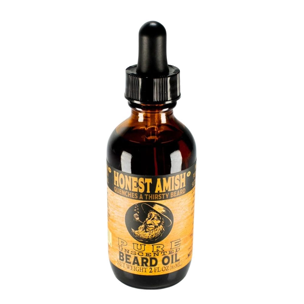 Óleo de barba Honest Amish Pure, sem fragrância, 60 ml