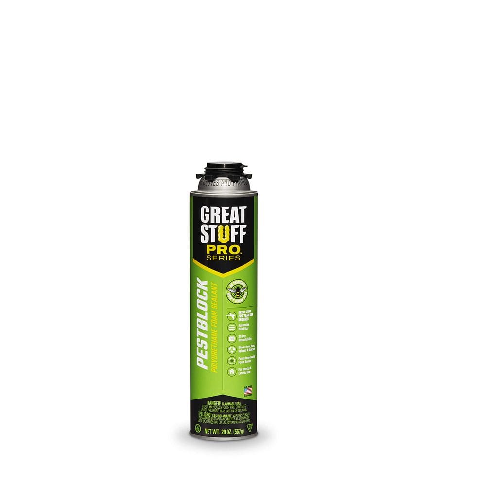 Selante de espuma isolante GREAT STUFF PRO Pestblock 600mL