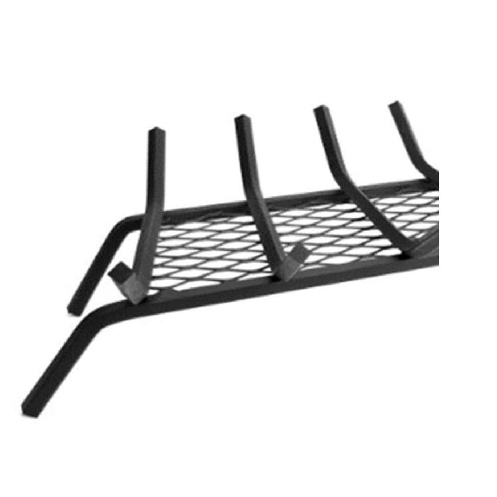 Rejilla para Chimenea Pleasant Hearth de Acero Negro 17 cm de Altura