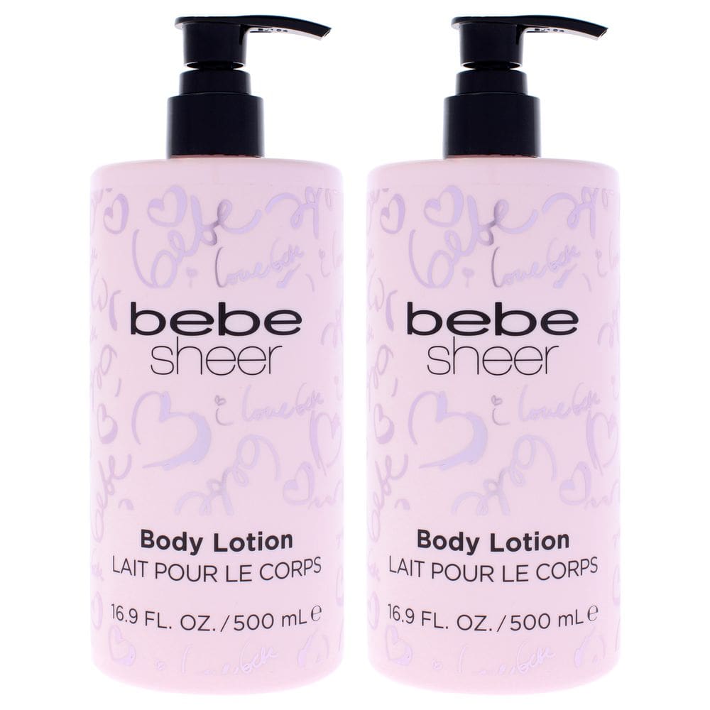Loção corporal Bebe Sheer para mulheres 500mL