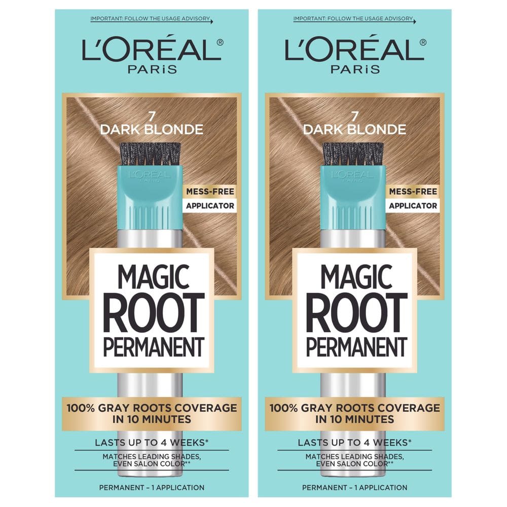 Kit de tintura de cabelo L`Oreal Paris Magic Root Permanent 7 Dark Blonde