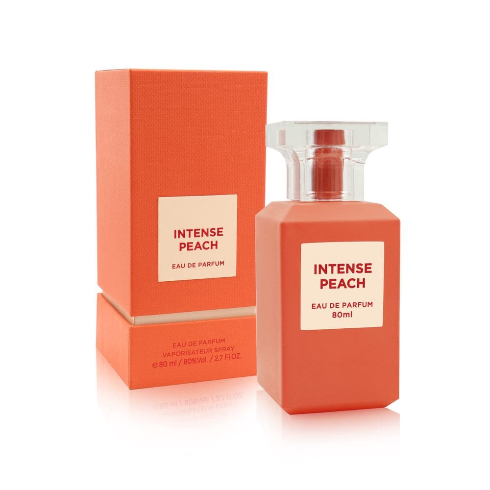 Fragrância de perfume World Intense Peach EDP 80ml para homens e mulheres