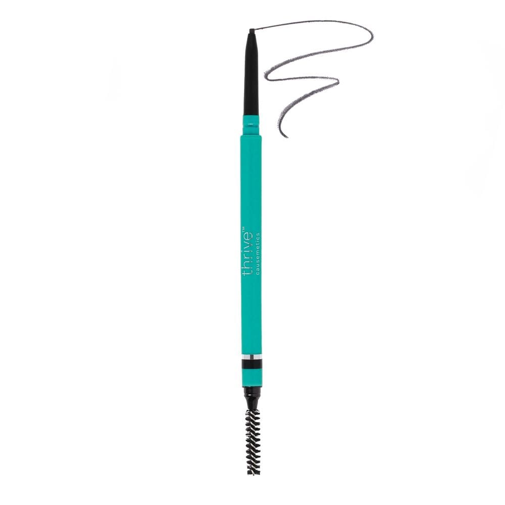 Lápis de sobrancelha Thrive Causemetics Infinity Tova Soft Black