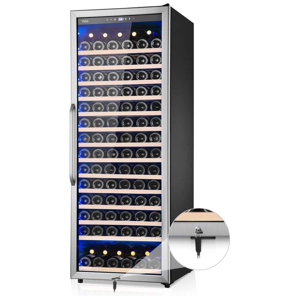Adega Velieta Preto - 179 Garrafas - 110v - Kmhj408