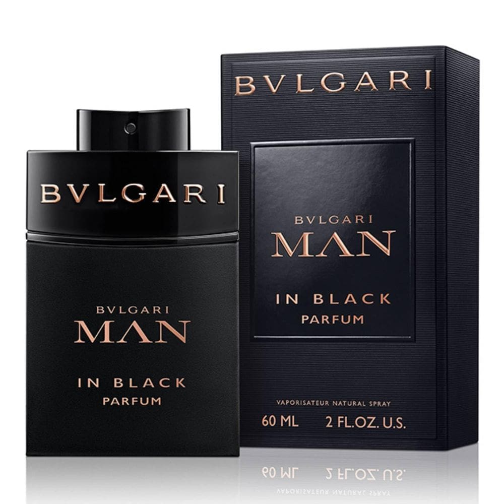 Perfume BVLGARI Man Black Parfum 2.0 60mL para homens
