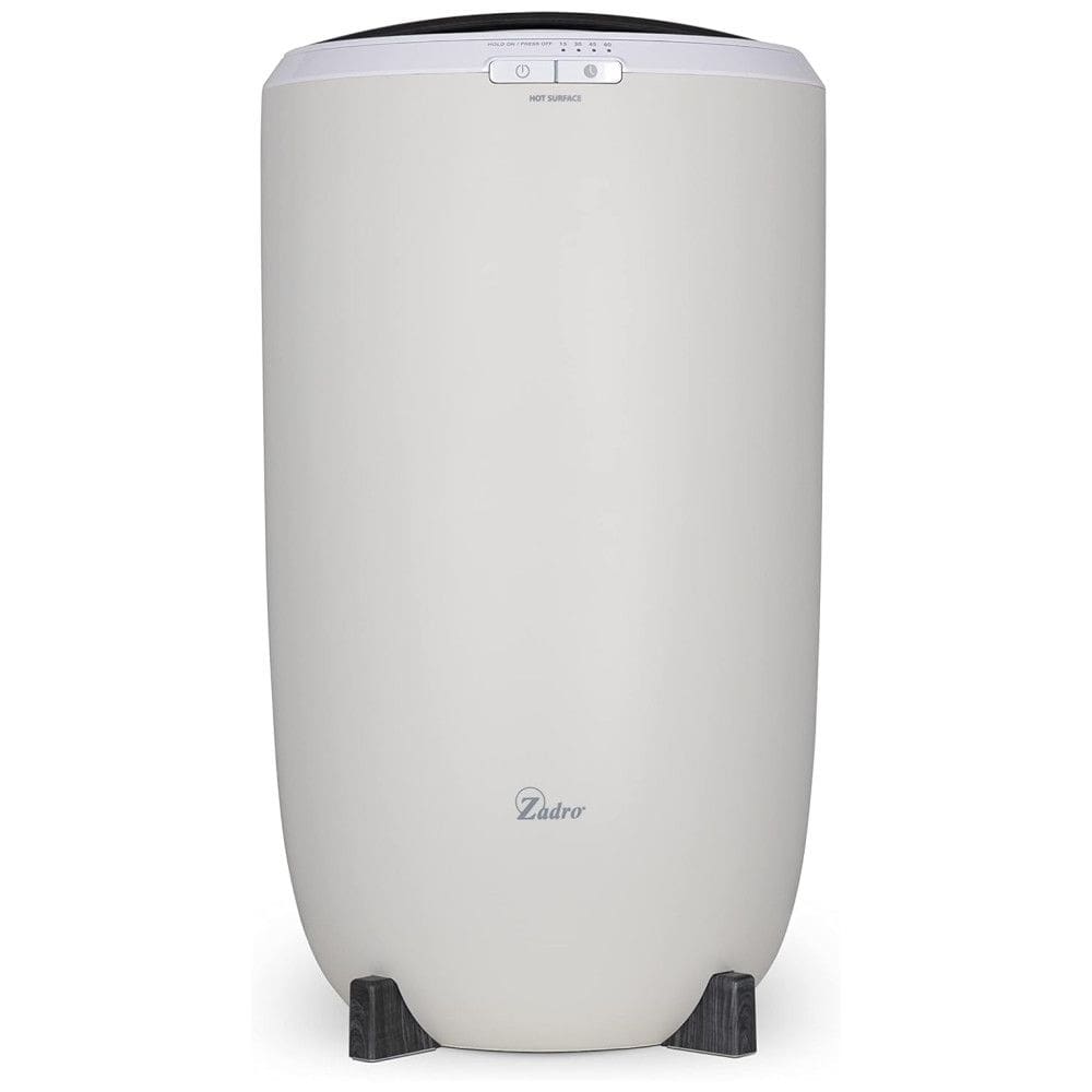 Aquecedor de Toalha Elétrico 20L com 4 Configurações de Temporizador, 110V, Zadro, Cinza e Preto