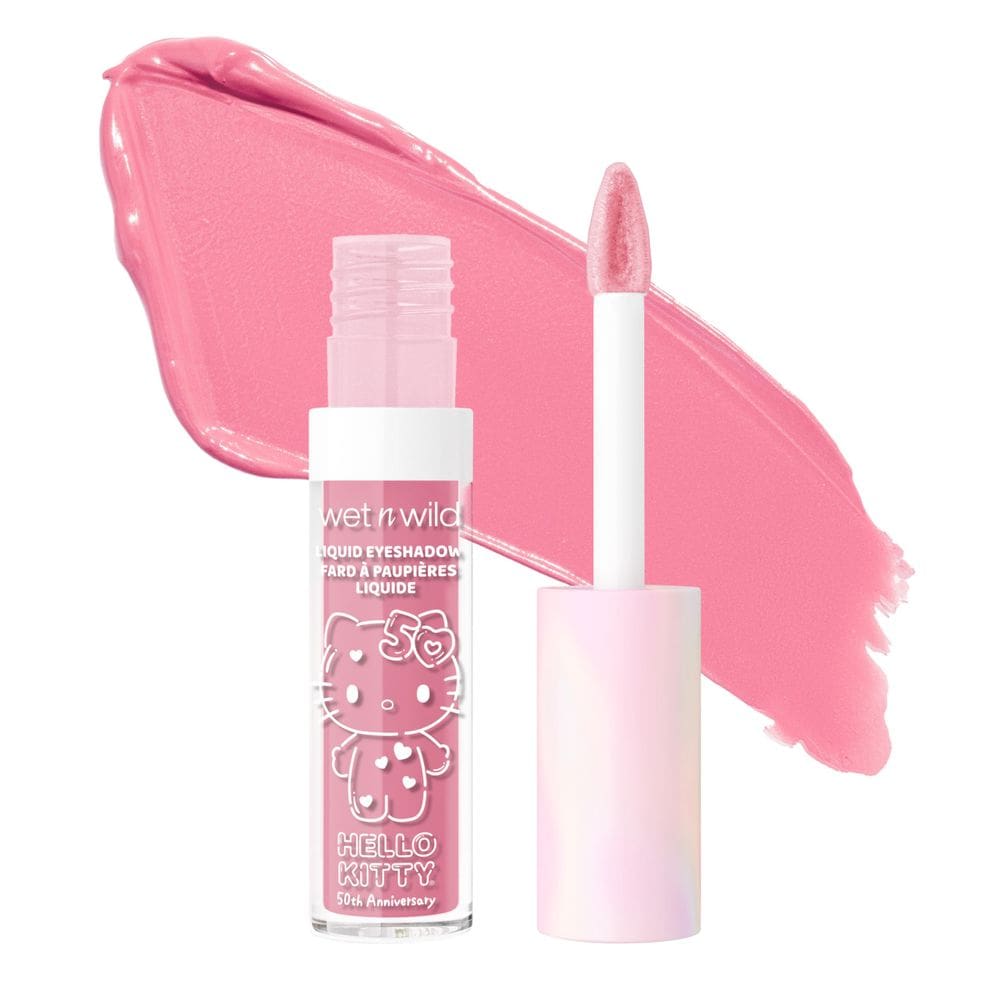 Sombra líquida molhada e selvagem Hello Kitty Bubbly Pink