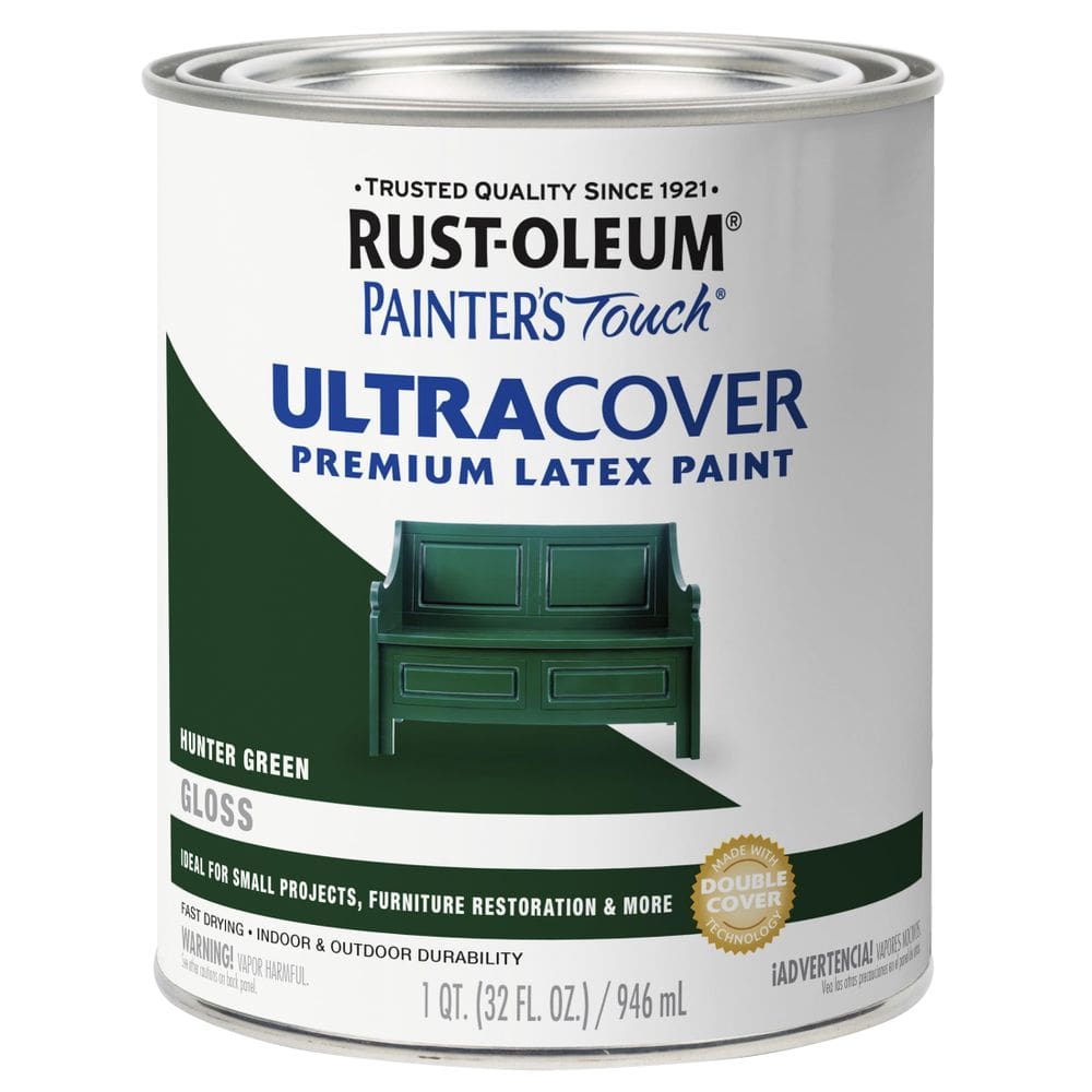 Pintura Rust-Oleum 1938502 Latex Gloss Hunter Green 946ml