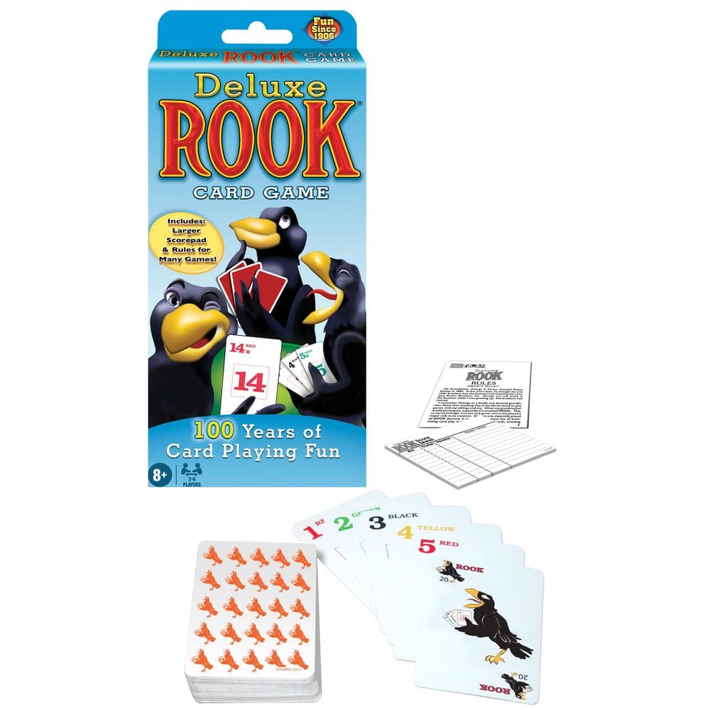 Jogo de cartas Winning Moves Deluxe Rook com 57 cartas e regras