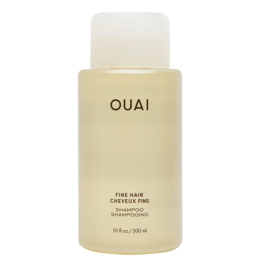 Shampoo OUAI Fine Volumizing com queratina, biotina e óleo de semente de chia