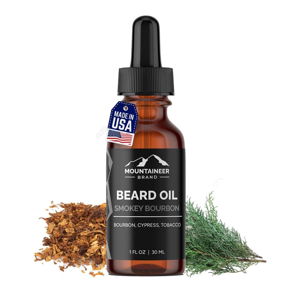 Óleo de barba Mountaineer Brand Smokey Bourbon Scent 30 ml