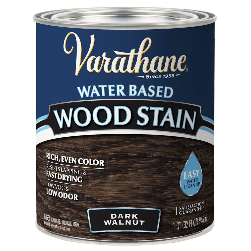 Wood Stain Varathane 381119 Noz escura à base de água 946mL