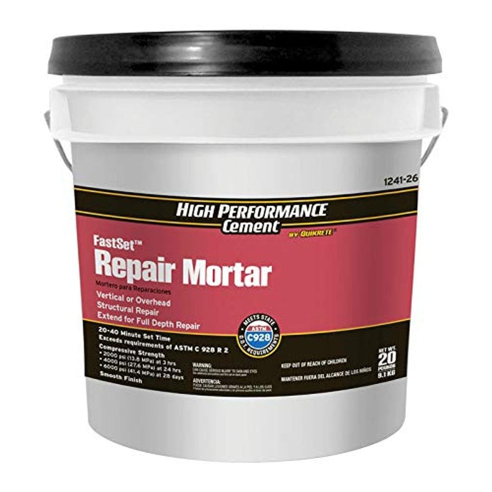 Argamassa de reparo Quikrete 9 kg de cimento de alto desempenho