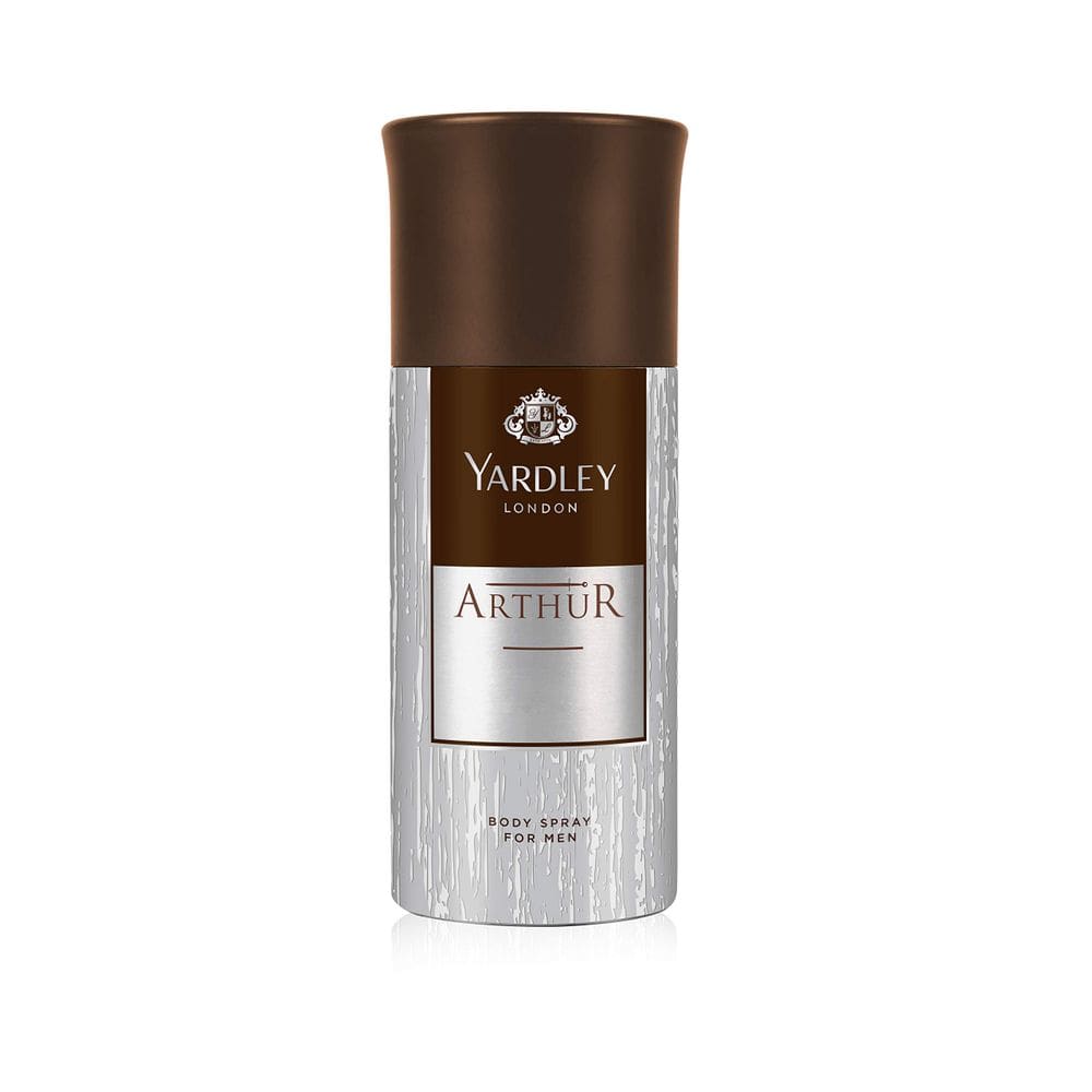 Spray corporal desodorante Yardley Arthur para homens 150mL