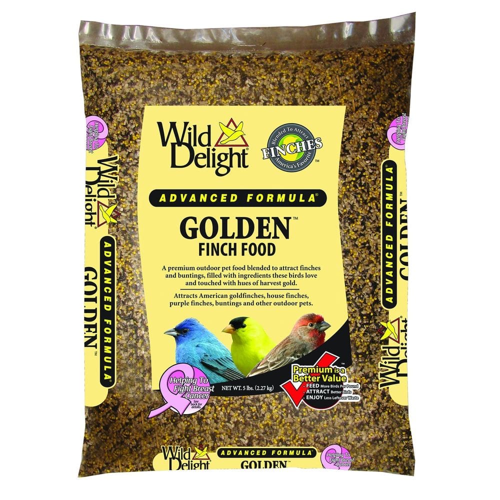 Golden Finch Food Wild Delight, Fórmula avançada, 2,27 kg