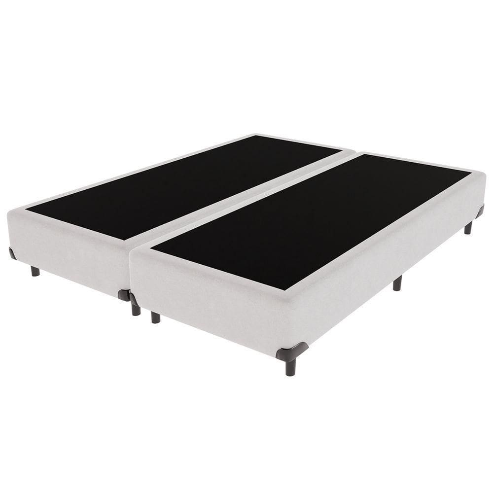 Cama Box Queen Bravus 158x198x44 Branco