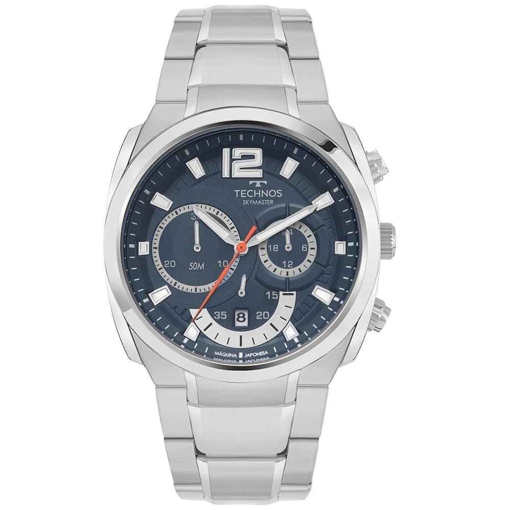 Relógio Technos Masculino Skymaster Dourado - JS25BCS/1P