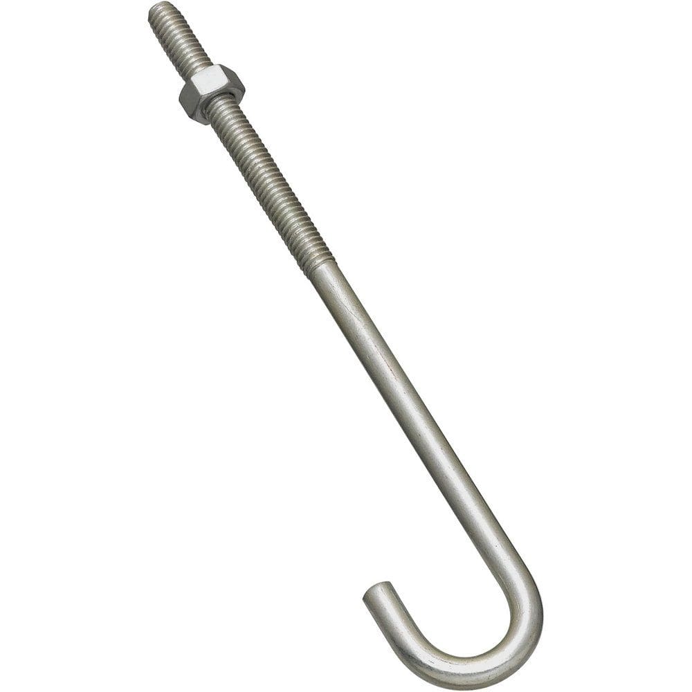 J Bolt National Hardware N232-934 Zinco 8 cm x 18 cm