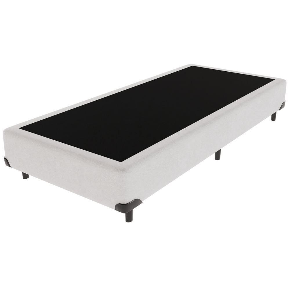 Cama Box Solteiro Bravus 78x188x44 Branco