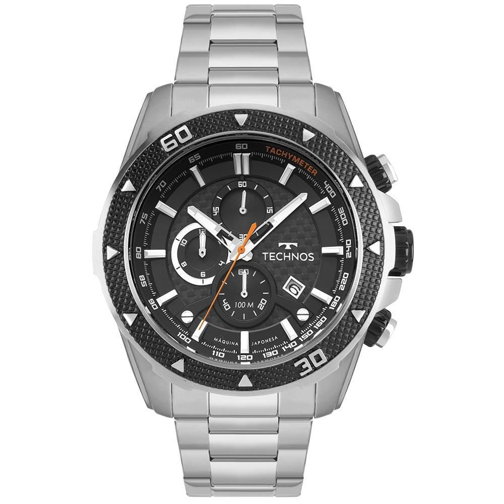 Relógio Technos Masculino Ts Carbon Prata - OS1ACB/1P