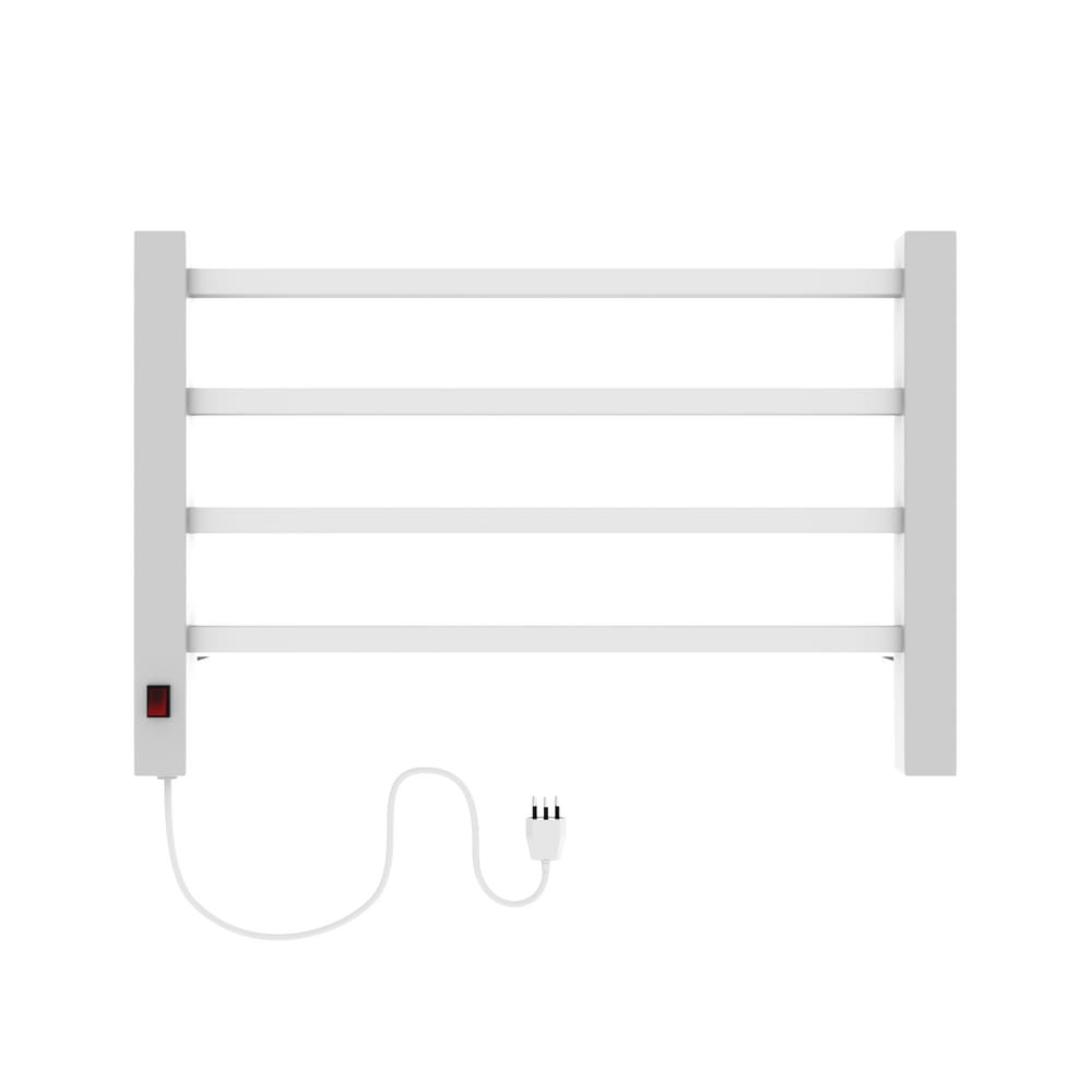 Toalheiro Termico Casuli Quadratto Uno Branco 127V Esquerdo