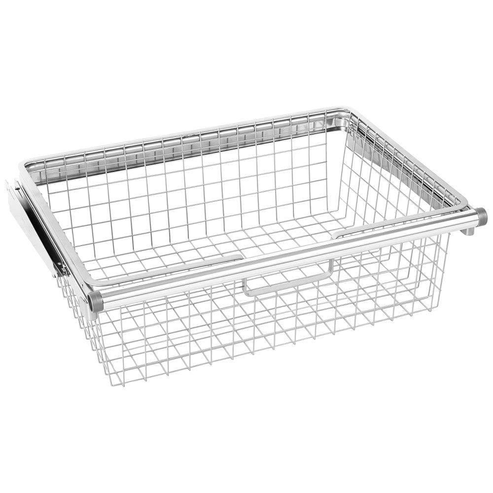 Cesto Deslizante para Organização de Gavetas, Titânio, Rubbermaid