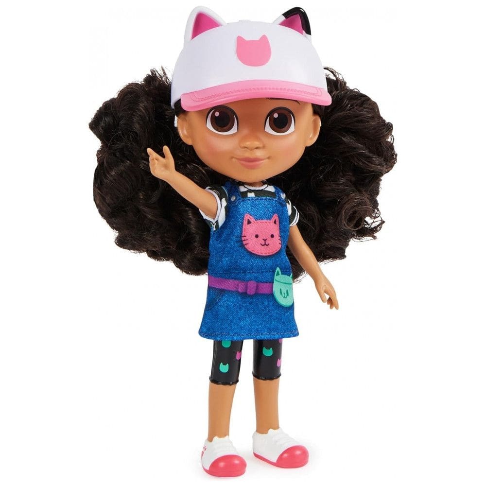 Boneca Gabby da Casa de Bonecas da Gabby`s Dollhouse, Edição de Viagem de 20 cm com Acessórios