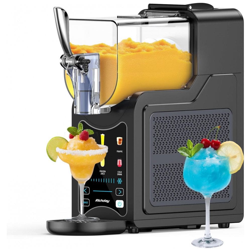 Máquina de Raspadinha Richday para Casa 2,6L com 6 Modos Programados, Sem Necessidade de Gelo, Autolimpeza, Livre de BPA