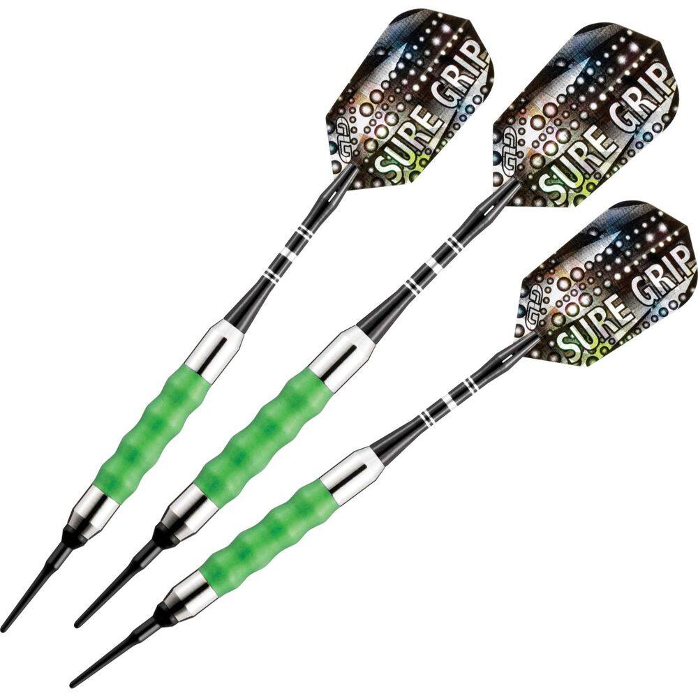 Dardos Viper Sure Grip Soft Tip Green 18g