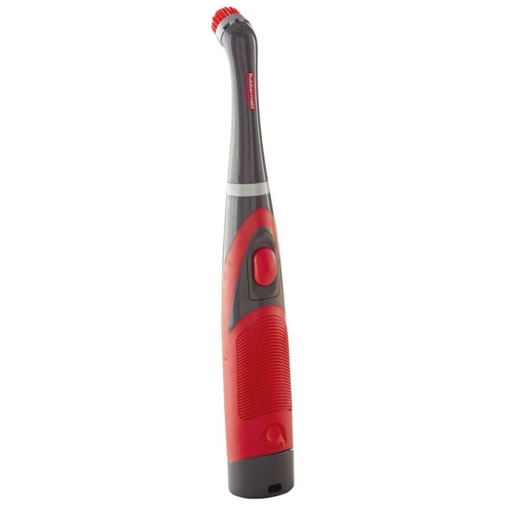 Escova de Limpeza Elétrica sem Fio para Limpeza Pesada com Cabo Ergonômico, Rubbermaid