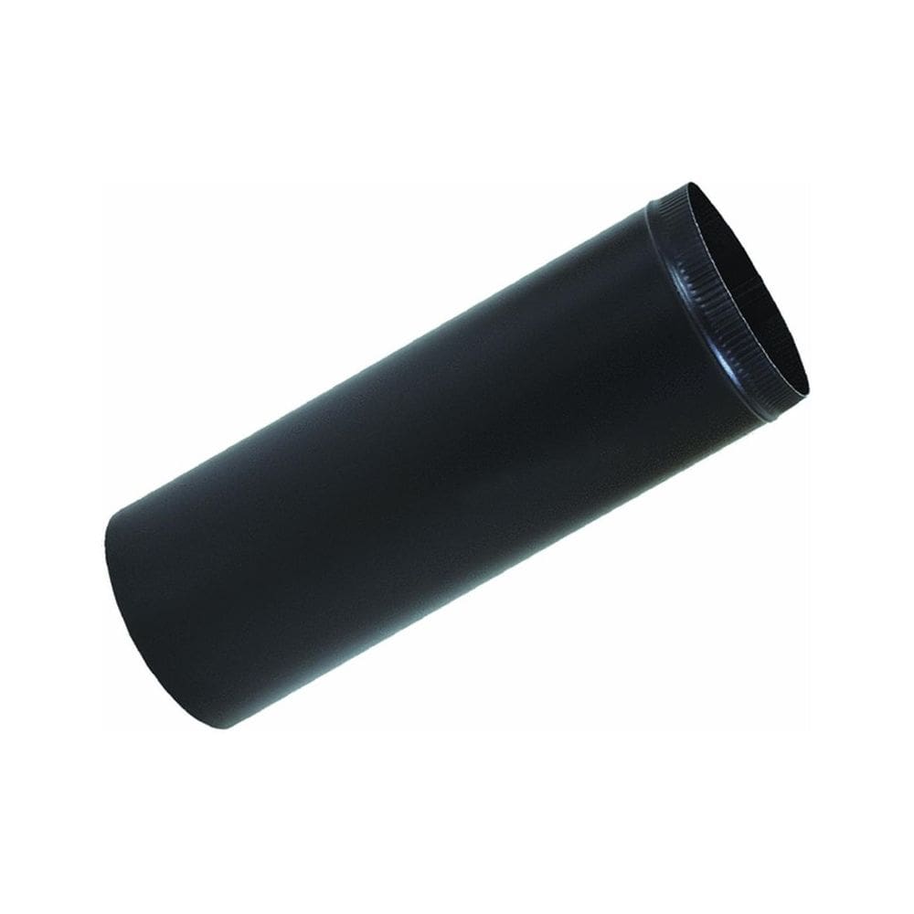 Tubo de fogão Imperial 3” de diâmetro x 61 cm preto 28 Ga