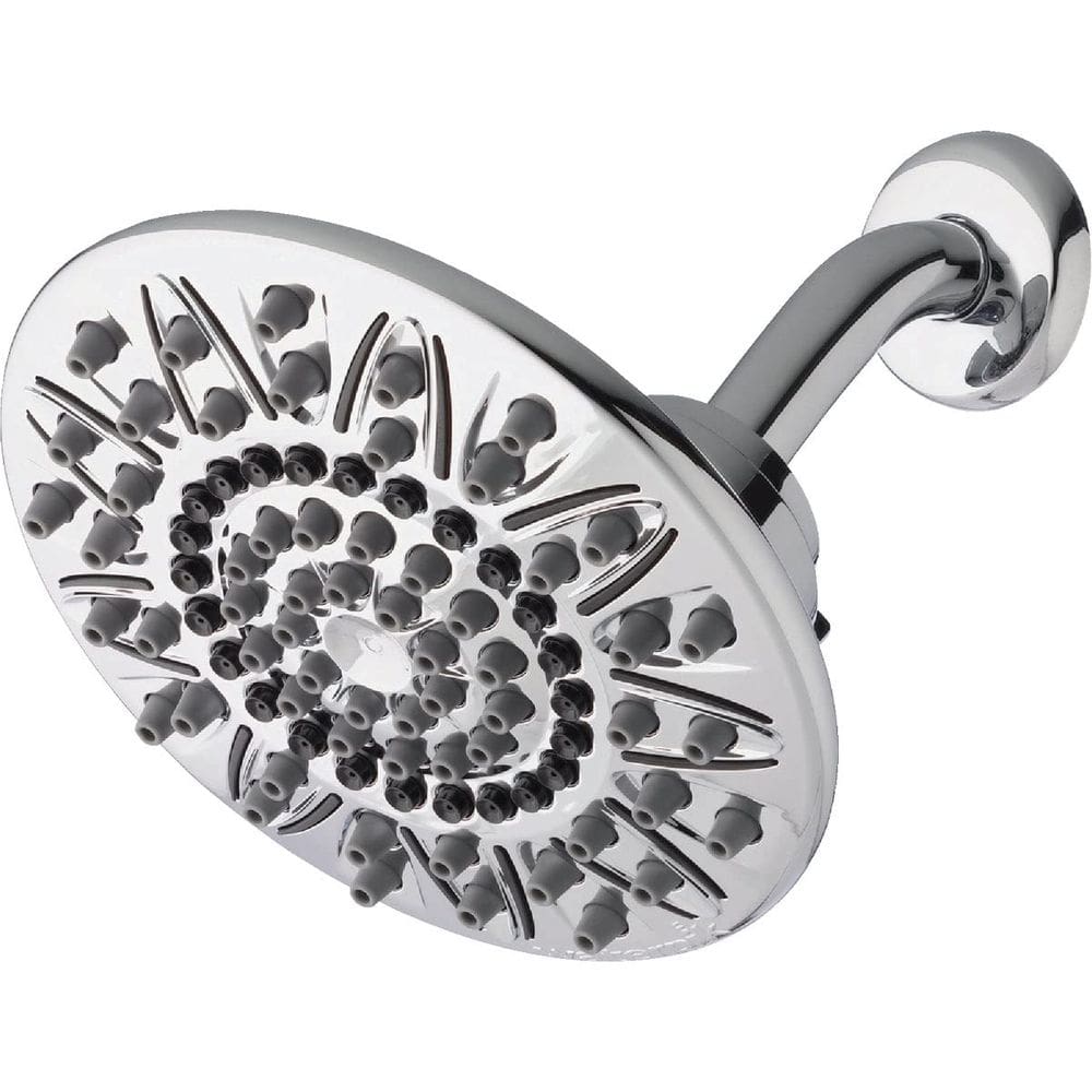 Configurações do Waterpik Showerhead 7 e design grande de 1,8 GPM