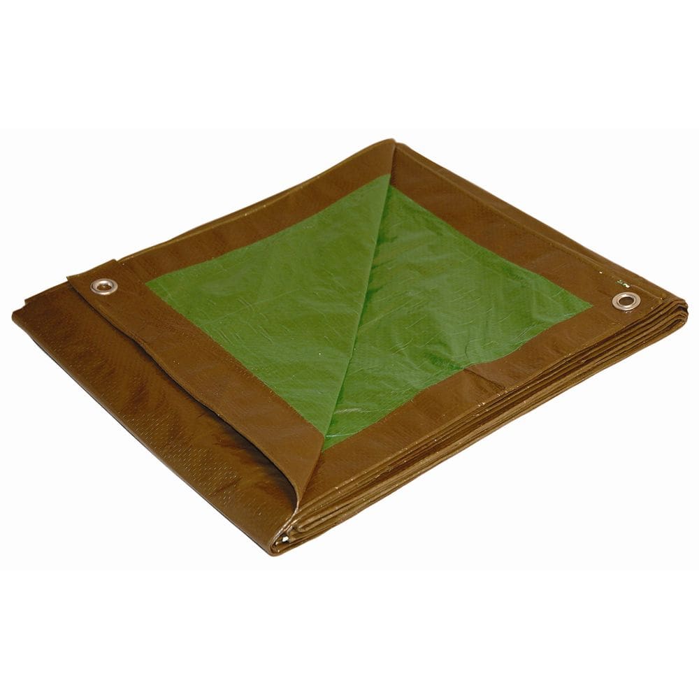 Tarp Dry Top 3x4,5 m marrom/verde de médio porte
