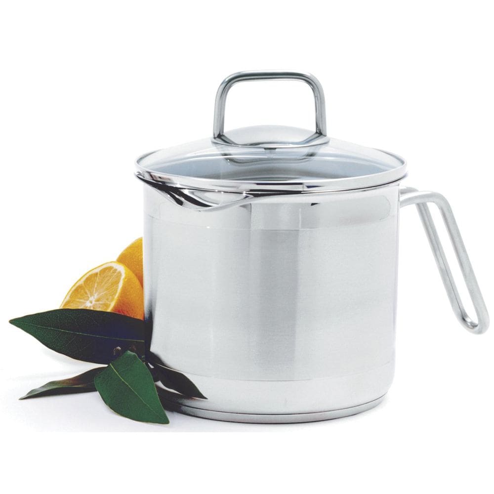 Olla Multiuso Norpro de Acero Inoxidable con Capacidad para 8 Tazas y Tapa con Colador