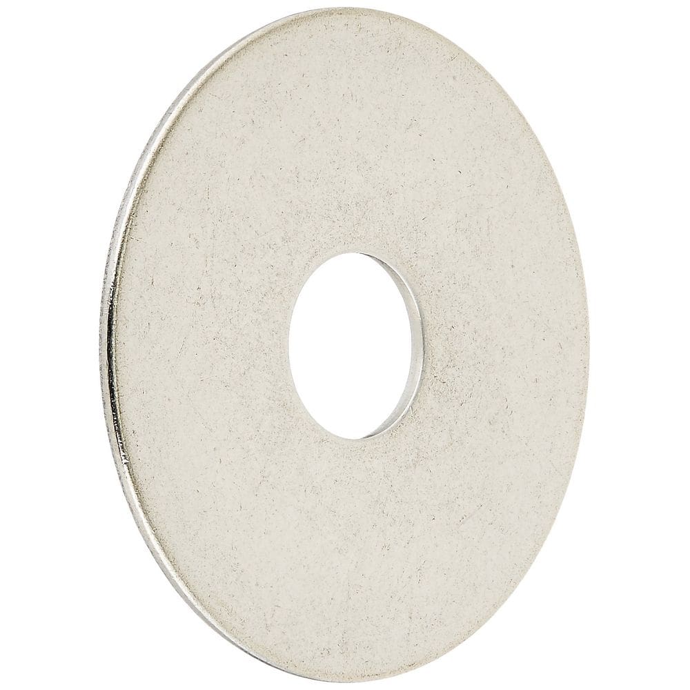 Máquina de lavar roupa Hillman 3/8x3,8 cm em aço inoxidável Fender, pacote com 100