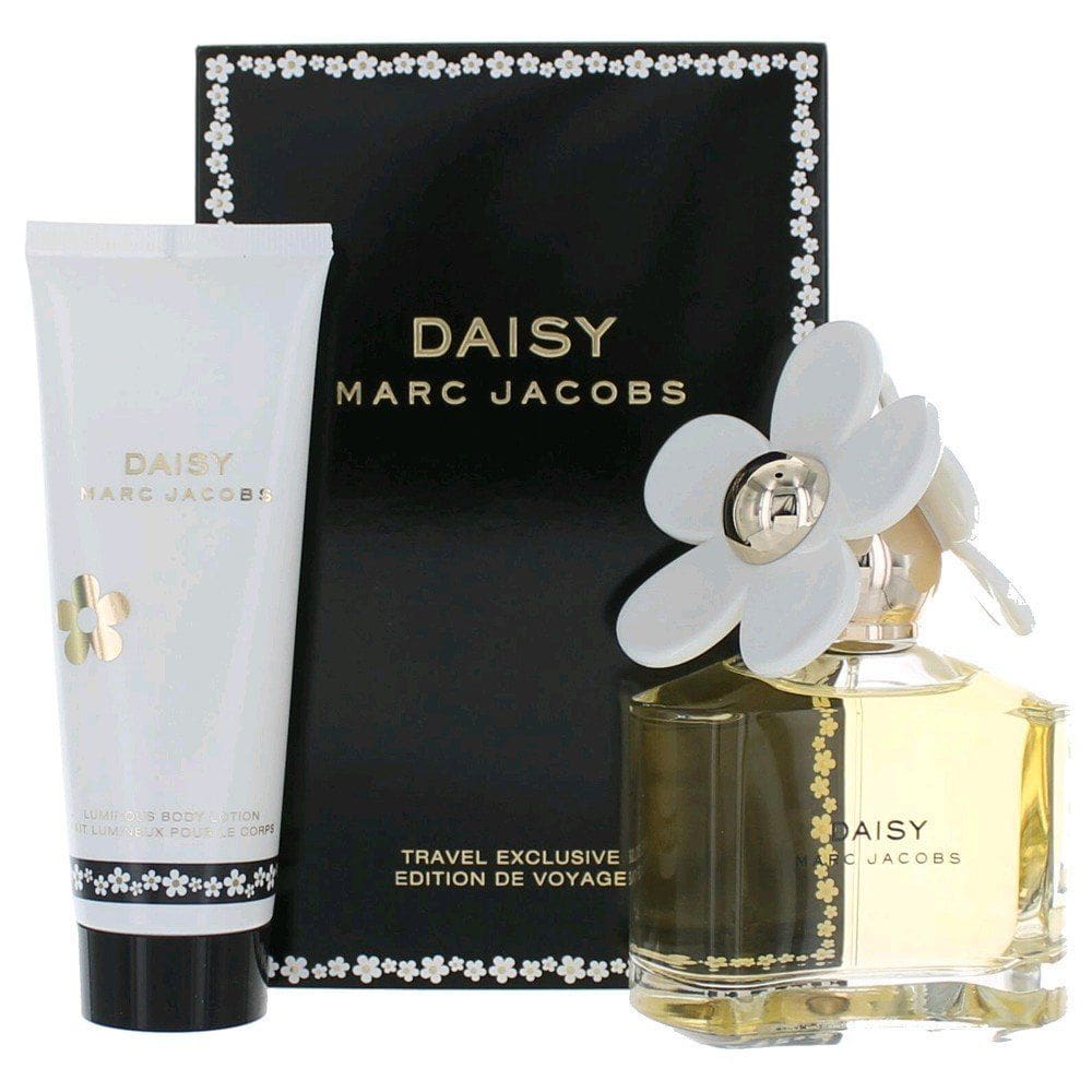Conjunto de perfumes Marc Jacobs Daisy Eau de Toilette 100 ml mais loção corporal luminosa 75 mL