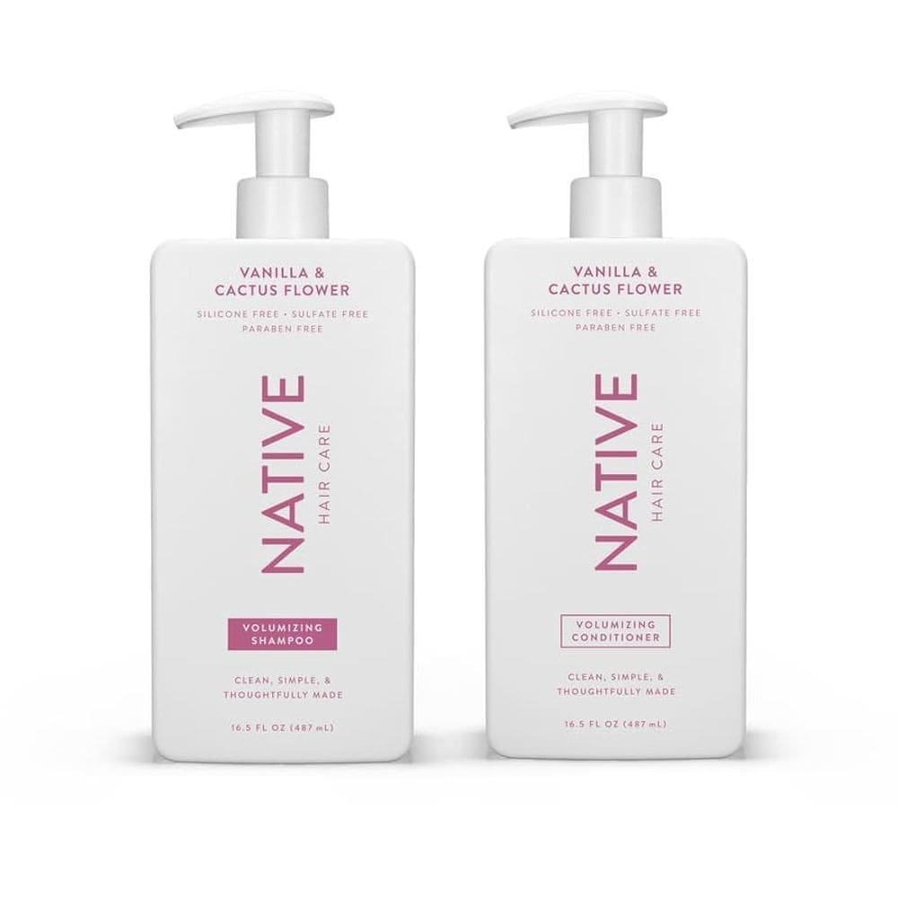 Conjunto de shampoo e condicionador Native Vanilla & Cactus Flower
