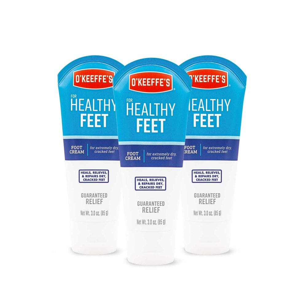 Creme para pés O`Keeffe`s Healthy Feet 90 ml (pacote com 3)