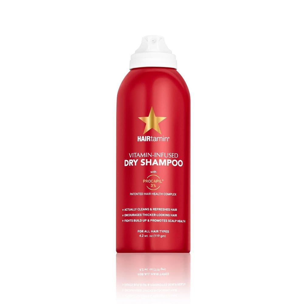 Shampoo seco HairTamin com infusão de vitaminas para mulheres 150 ml