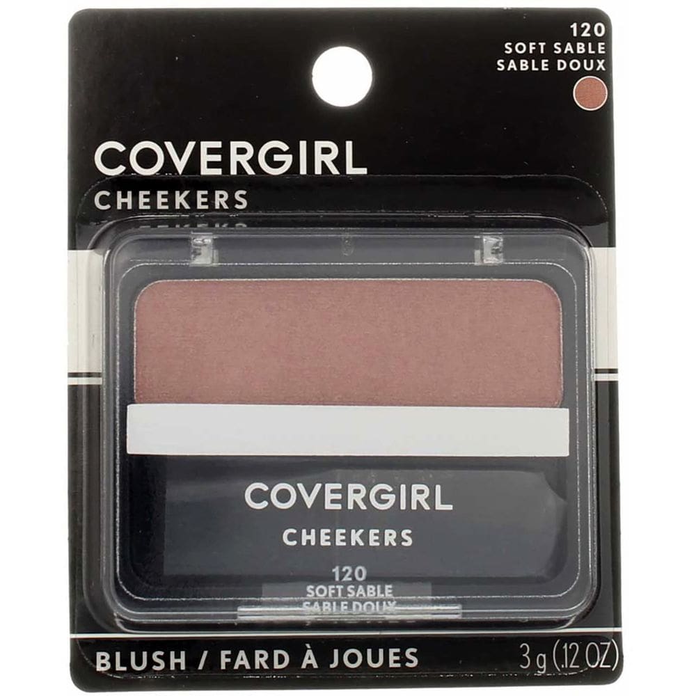 Blush COVERGIRL Cheekers Soft Sable 120 3 unidades por caixa