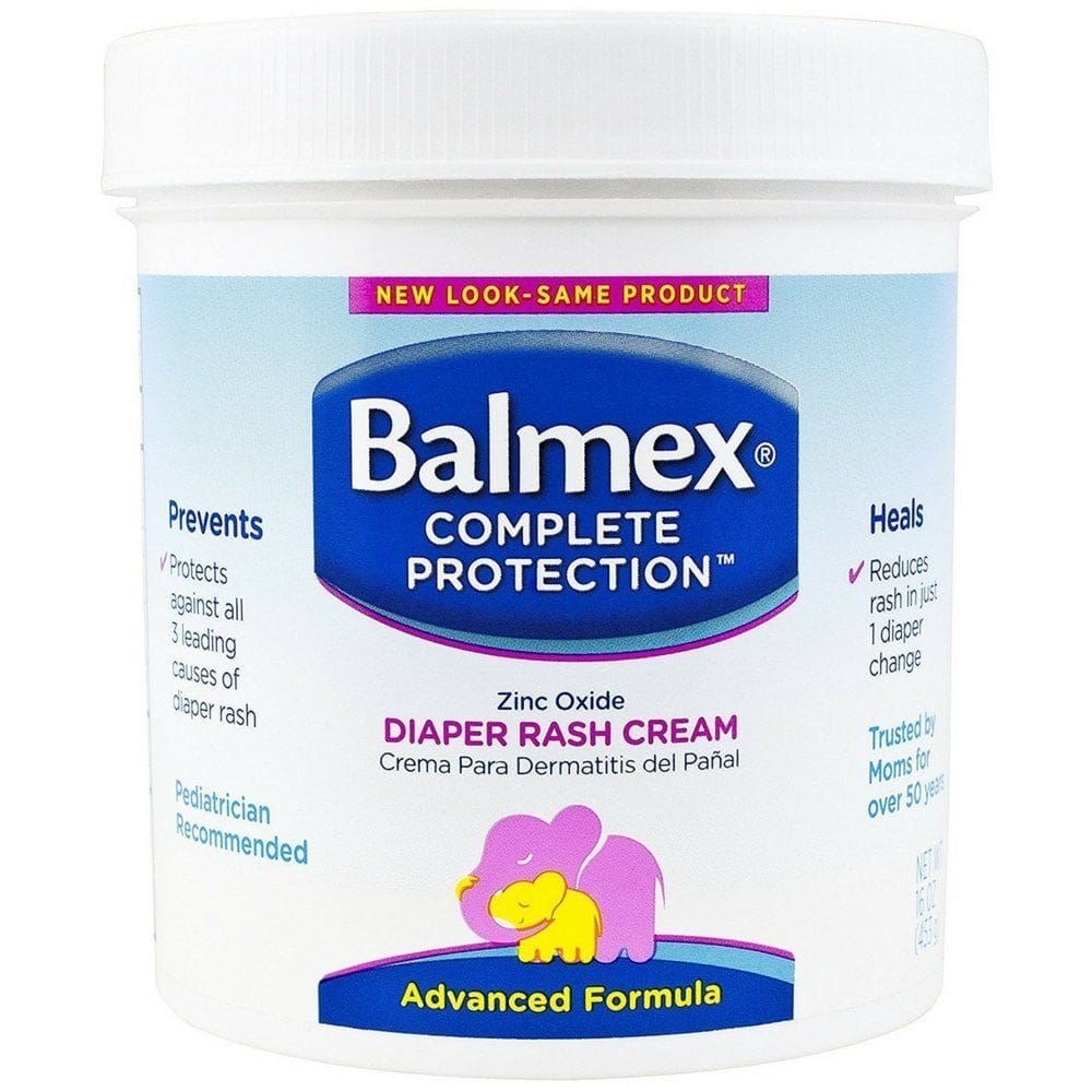 Creme para assaduras Balmex com óxido de zinco 480 ml (pacote com 2)